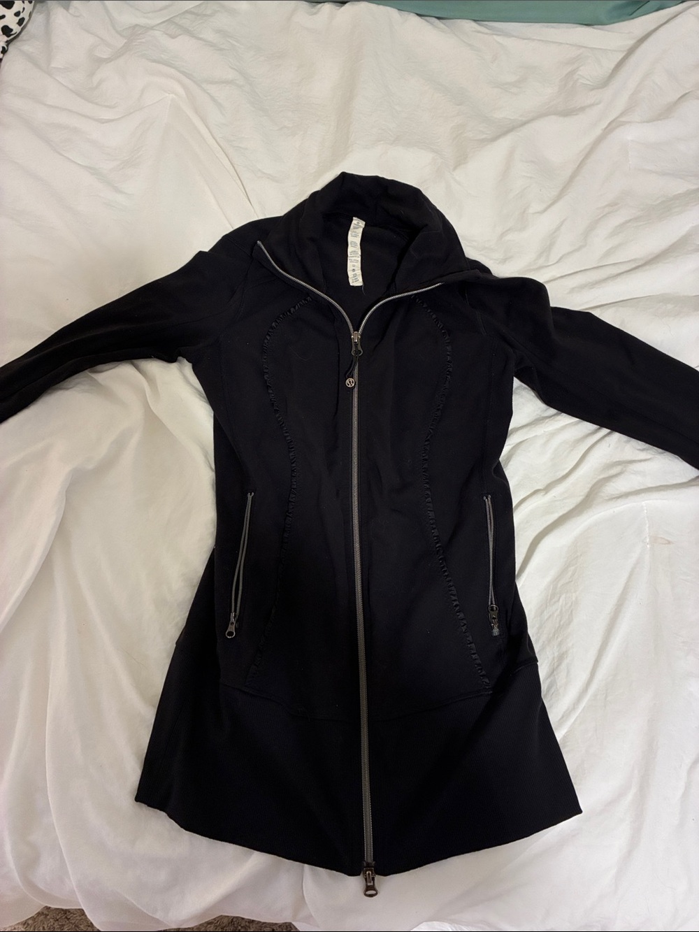 lululemon athletica Black Longline Zip